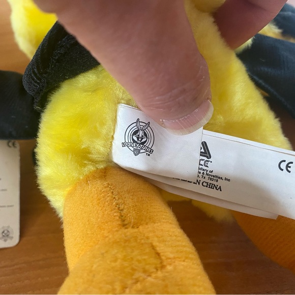 Vintage Tweety Bird Magician And Sylvester The Cat Plush Looney Tunes 1998 - Picture 10 of 12